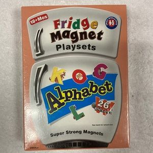 New small world toys fridge magnet alphabet 26 pcs